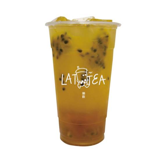 Passionfruit Green Tea 百香果粒綠